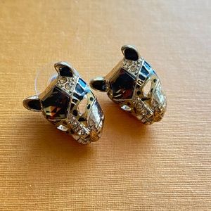 Betsy Johnson Cheetah Earrings